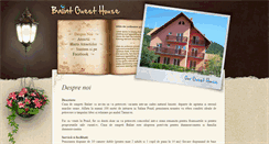 Desktop Screenshot of cazare-praid-balint.ro