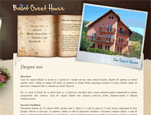 Tablet Screenshot of cazare-praid-balint.ro